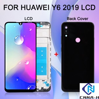 หน้าจอสัมผัส Lcd ดิจิไทเซอร์ 6.09 นิ้ว พร้อมกรอบ สําหรับ Huawei Y6 2019 Display Y6S 2019 Honor 8A