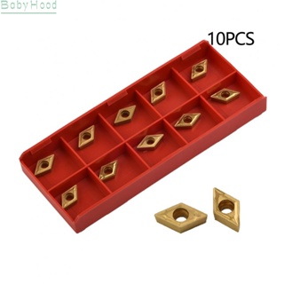 【Big Discounts】Inserts 10Pcs DCMT070204 YBC251 Carbide Turning Tool Holder Boring Bar#BBHOOD