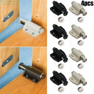 【Big Discounts】Touch Latch 4pcs/set ABS Accessories Cabinet Doors Cupboard Easy To Use#BBHOOD