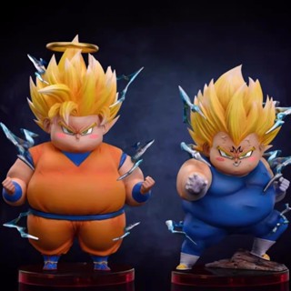 โมเดลฟิกเกอร์ PVC อนิเมะ Dragon Ball Fatty Kakarotto G5 Fat Angel Son Goku Vegeta ขนาด 8 ซม. ของเล่นสําหรับเด็ก