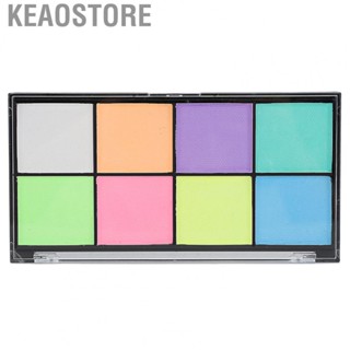 Keaostore Body Painting Paint  8 Colors Halloween Christmas Water Soluble Eyeshadow Palette Set for