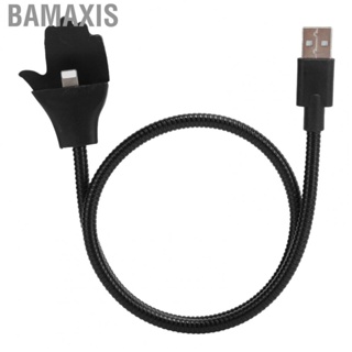 Bamaxis 2 in 1 USB Phone Holder Flexible Mobile Charging Cable Free Deformation for IOS Port