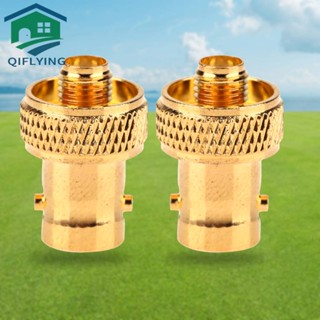 อะแดปเตอร์แปลง Coaxial RF Connector SMA Female to BNC Female 2 ชิ้น