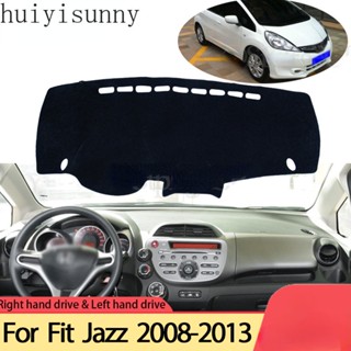 Hys แผ่นแดชบอร์ด กันลื่น อุปกรณ์เสริม สําหรับ Honda Fit Jazz 2008~2013 GE6 GE7 GE8 GE9 2010