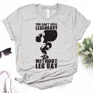 เสื้อยืด พิมพ์ลาย Crossfit สไตล์ญี่ปุ่น สําหรับผู้หญิง