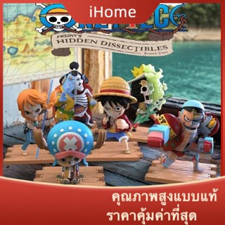 Ihome * one piece  ของแท้ ฟิกเกอร์ one piece MightyJaxx Semi-Anatomy Zoro Luffy Yamaye สําหรับตกแต่งบ้าน