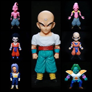 โมเดลฟิกเกอร์ Dragon Ball Gk LG Q Version Wcf Saab Tianjin Rice Gohan Kurin Majin Buu ของเล่นสําหรับเด็ก