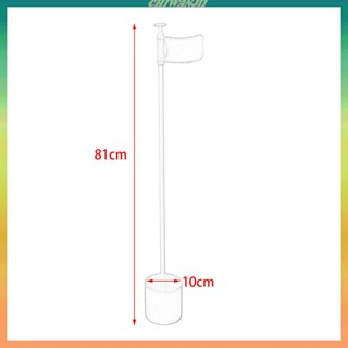 [Chiwanji1] ธงกอล์ฟ สีเขียว สําหรับฝึกตีกอล์ฟ