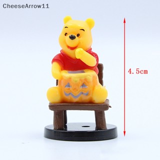 Che โมเดลตุ๊กตาฟิกเกอร์ PVC รูปการ์ตูนดิสนีย์ Winnie The Pooh น่ารัก ของเล่นสําหรับเด็ก 7 ชิ้น