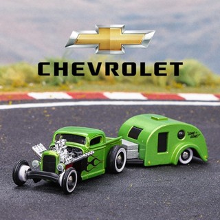 MAISTO โมเดลรถพ่วง 1/64 1936 Chevrolet Chevrolet ของเล่นสําหรับเด็ก