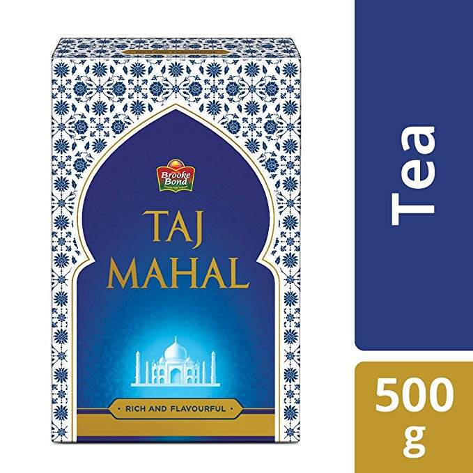 BROOKE BOND TAJ MAHAL TEA 500gm ใบชานำเข้าจากอินเดีย