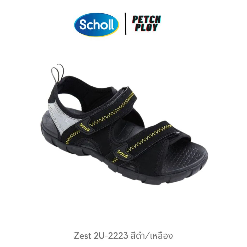 Scholl รุ่น Zest เซสท์ 2U-2223 รองเท้าแตะ Unisex สกอลล์ มีสายรัดส้น