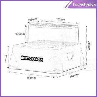 [Flourishroly5] เก้าอี้สเต็ป 2 ขั้น สําหรับเด็กวัยหัดเดิน ห้องนอน ห้องนั่งเล่น