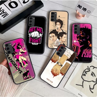 เคสโทรศัพท์มือถือแบบนิ่ม ลายโปสเตอร์ภาพยนตร์ Fight Club 140d สําหรับ Samsung S21 Plus S21S Fe S30 Ultra Note 8 9 10 Lite