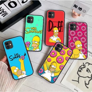 เคสโทรศัพท์มือถือ TPU แบบนิ่ม ลาย 146Q การ์ตูน Simpsons สําหรับ iPhone SE 2020 12 Mini 13 Pro Max