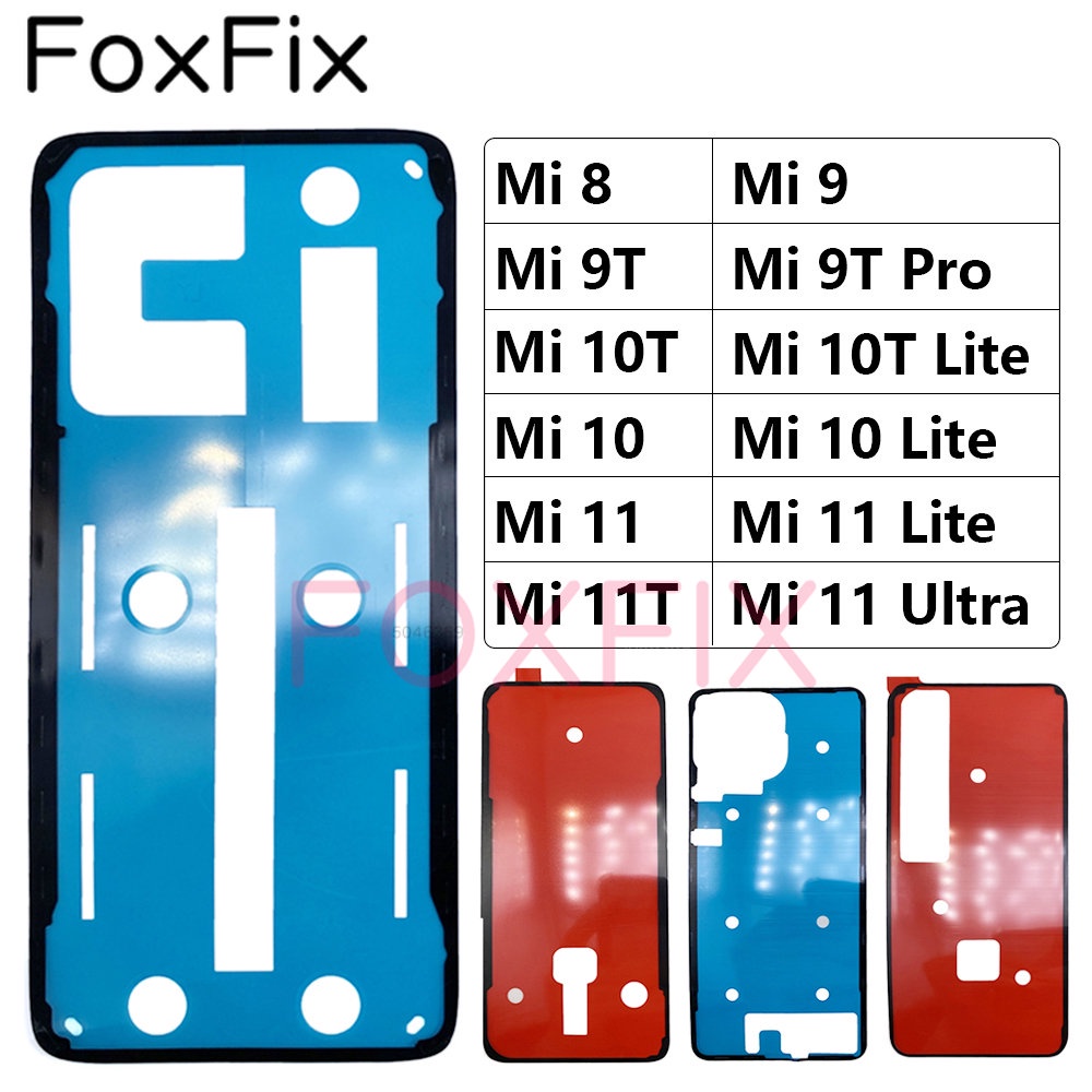 สติกเกอร์เทปกาว ติดแบตเตอรี่ด้านหลัง สําหรับ Xiaomi Mi 8 9 9T 10 10T 11 11T 12 Pro Lite Note 10 Lite 2 ชิ้น ต่อล็อต