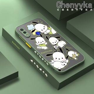 เคสโทรศัพท์มือถือ ซิลิโคนนุ่ม ใส บาง กันกระแทก ลาย Pochacco แฟชั่น สําหรับ Xiaomi Redmi Note 7 Note 7 Pro Note 7s note7