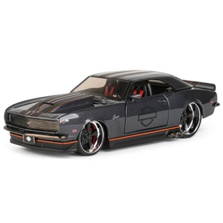 โมเดลรถยนต์ Maisto 1:24 1968 Chevrolet Camaro Z 28 ของเล่นสําหรับเด็ก