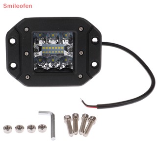 [Smileofen] ใหม่ ไฟ LED 120W 9600LM สําหรับติดกันชนรถยนต์ รถบรรทุก ออฟโร้ด