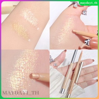 Sweet Mint Eyeshadow Highlighter Pearly Natural Brightening Eyeliner Gel Pen，กันน้ำและกันเหงื่อ แต่งหน้าติดทนนาน Pk Magic Casa