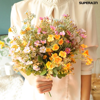 [sr Flower] ช่อดอกซากุระประดิษฐ์ 1 ช่อ สําหรับตกแต่งบ้าน คริสต์มาส งานแต่งงาน