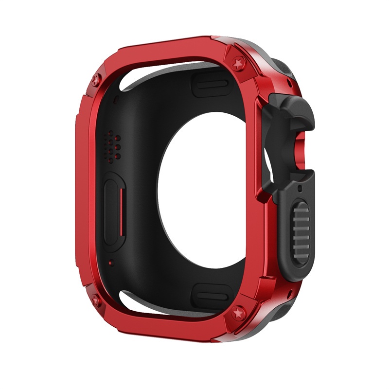 เคสสําหรับ Apple Watch Ultra 49mm. กรณี45มิลลิเมตร46มิลลิเมตร42มิลลิเมตรกรอบป้องกันกันชนยาง ฉันดู ชุด10 9 8 7 6 5 4 44มิลลิเมตร40มิลลิเมตรอุปกรณ์เสริม