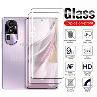 ฟิล์มกระจกนิรภัยกันรอยหน้าจอ ทรงโค้ง สําหรับ Oppo Reno 10 pro plus 10pro 10proplus 10pro+ Reno10 Reno10Pro 5G 2023