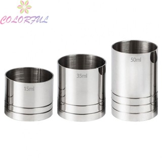 【COLORFUL】Measure Cup Cocktail Shaker Drink Kitchen Dagdet Shaker Spirit Measure