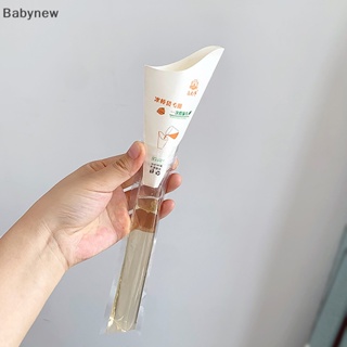 &lt;Babynew&gt; ถุงพลาสติกใส แบบใช้แล้วทิ้ง สําหรับใส่ไอศกรีม เค้ก ขนมปัง ช็อคโกแลต 20 ชิ้น