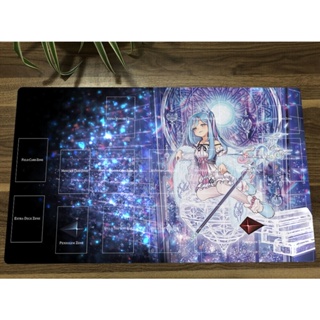 Yu-gi-oh! Duel Playmat Witchcrafter Madame Verre CCG TCG แผ่นรองเมาส์เกมเทรดดิ้งการ์ด