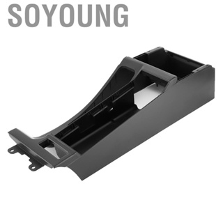 Soyoung Black Center Console Trim Base with Arm Rest Opening 51168218306 Fit for 3 Series E46 98&amp; 8209;04 RHD