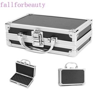 FALLFORBEAUTY กล่องเก็บเครื่องมือ โลหะ แบบพกพา ทนทาน สําหรับเดินทาง