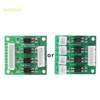 Weroyal โมดูลออปโต้คัปเปลอร์แปลง 4 ช่อง 12V 24V เป็น 5V อินพุต ระดับสูง และต่ํา