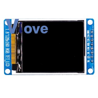 โมดูลพาวเวอร์ซัพพลาย หน้าจอ LCD 1.8 นิ้ว 128x160 RGB SPI TFT LCD ST7735S 3.3V แบบเปลี่ยน