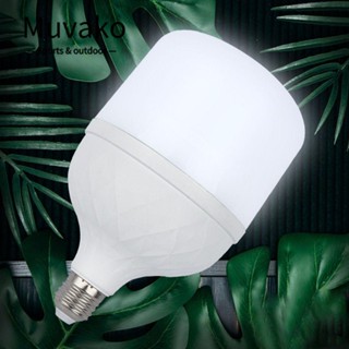 MUVAKO หลอดไฟ E27 LED 60W-150W แบบพกพา สีขาว สําหรับปลูกต้นไม้