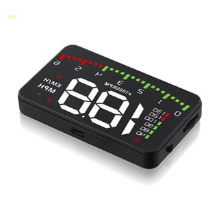 Sun HUD OBD2 หน้าจอแสดงผลดิจิทัล RPM อุณหภูมิน้ํา แรงดันไฟฟ้า สําหรับรถยนต์