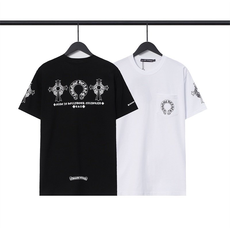 เสื้อยืดแขนสั้น แขนห้าส่วน ผ้าฝ้ายแท้ พิมพ์ลาย Horseshoe Sanskrit คุณภาพสูง แฟชั่นฤดูร้อน สําหรับผู้ชาย