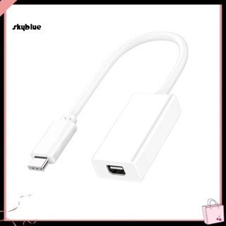 [Sy] อะแดปเตอร์แปลง 1080P USB 3.1 Type C เป็น Mini Displayport DP 4K สําหรับ MacBook