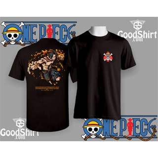 [S-5XL]เสื้อยืด พิมพ์ลาย One PIECE PORTGAS D. เสื้อยืด ลายการ์ตูนอนิเมะ One Piece Ace Luffy One Piece Ace Monkey D Luffy