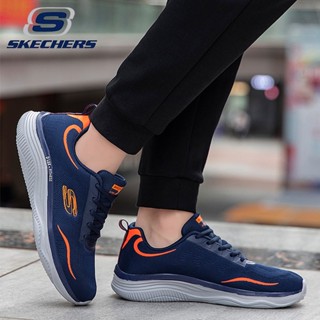 Skechers_ DLUX FITNESS รองเท้ากีฬาลําลอง พื้นหนา ทนต่อการเสียดสี สําหรับผู้ชาย