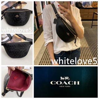 Belt Bag In Signature Leather F48741 กระเป๋าคาดอก COAC H 
กระเป๋าแมสเซนเจอร์สำหรับบุรุษและสตรี