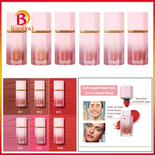 [Blesiya1] บลัชออนเนื้อลิขวิด ให้ความชุ่มชื้น สําหรับใบหน้า ดวงตา และริมฝีปาก