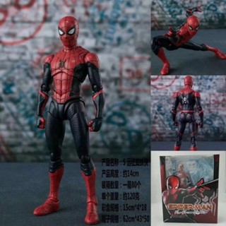 พร้อมส่ง SHF โมเดลฟิกเกอร์ หนังเรื่อง Hero Expedition Spider-Man ของเล่น ของขวัญ สําหรับเด็ก