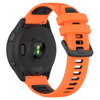 สายนาฬิกาข้อมือซิลิโคน กันน้ํา ขนาด 20 มม. 22 มม. สําหรับ Garmin Active Approach S40