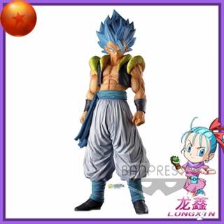 ฟิกเกอร์แว่นตา Ichiban Reward Dragon Ball Super SMSP Gogeta สีดํา สีฟ้า 38IV