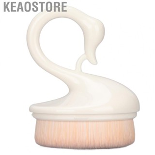 Keaostore Brush Swan Shaped Handle Soft Hair Simple Makeup  Portable Reusable Professional for Daily Use Home Travel