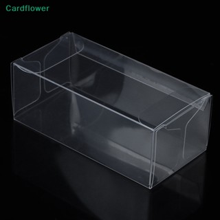 &lt;Cardflower&gt; กล่องเก็บของเล่นโมเดลรถยนต์ PVC ใส 1:64 20 ชิ้น