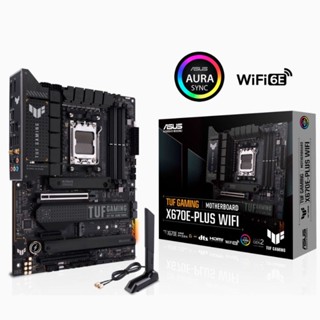 Asus TUF GAMING X670E-PLUS เมนบอร์ดคอมพิวเตอร์ตั้งโต๊ะ สําหรับ AMD 7000 Series CPU UBZN