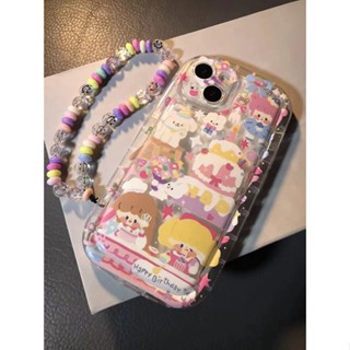 เคสโทรศัพท์มือถือ ลายลูกสุนัข พร้อมสายคล้อง สําหรับ Samsung Galaxy S22 S23 S20 FE S21 Ultra 10 Plus Note 10 Pro 20 Ultra M23 5G