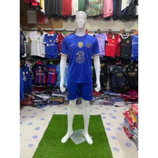Aชุดกีฬา ชุดบอลทีม.เชลซี  2023-2024 รุ่นใหม่ล่าสุด( เสื้อพร้อมกางเกง)เนื้อผ้าดีใส่สบายราคาถูกๆเลยครับB